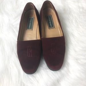 Burgundy Cole Haan women’s flats